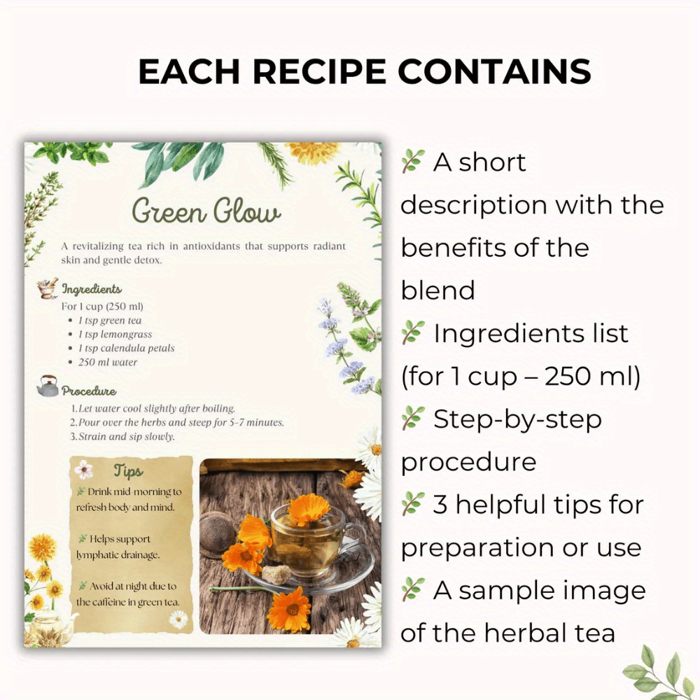 ハーブティーレシピブック – リラックス、デトックス、免疫力 - Herbal Wellness Blend のレビューと価格