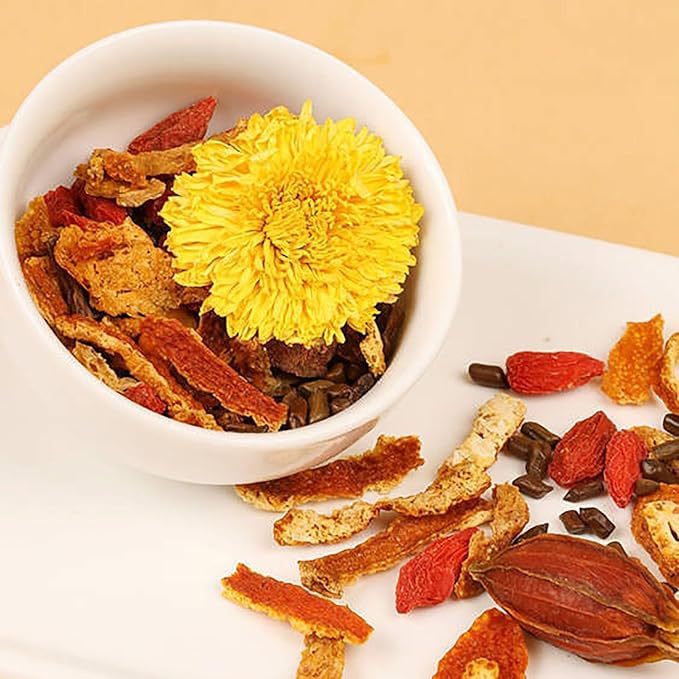 タンポポクコハーブティー - 50ティーバッグ、菊とみかんの - Herbal Wellness Blend のレビューと価格