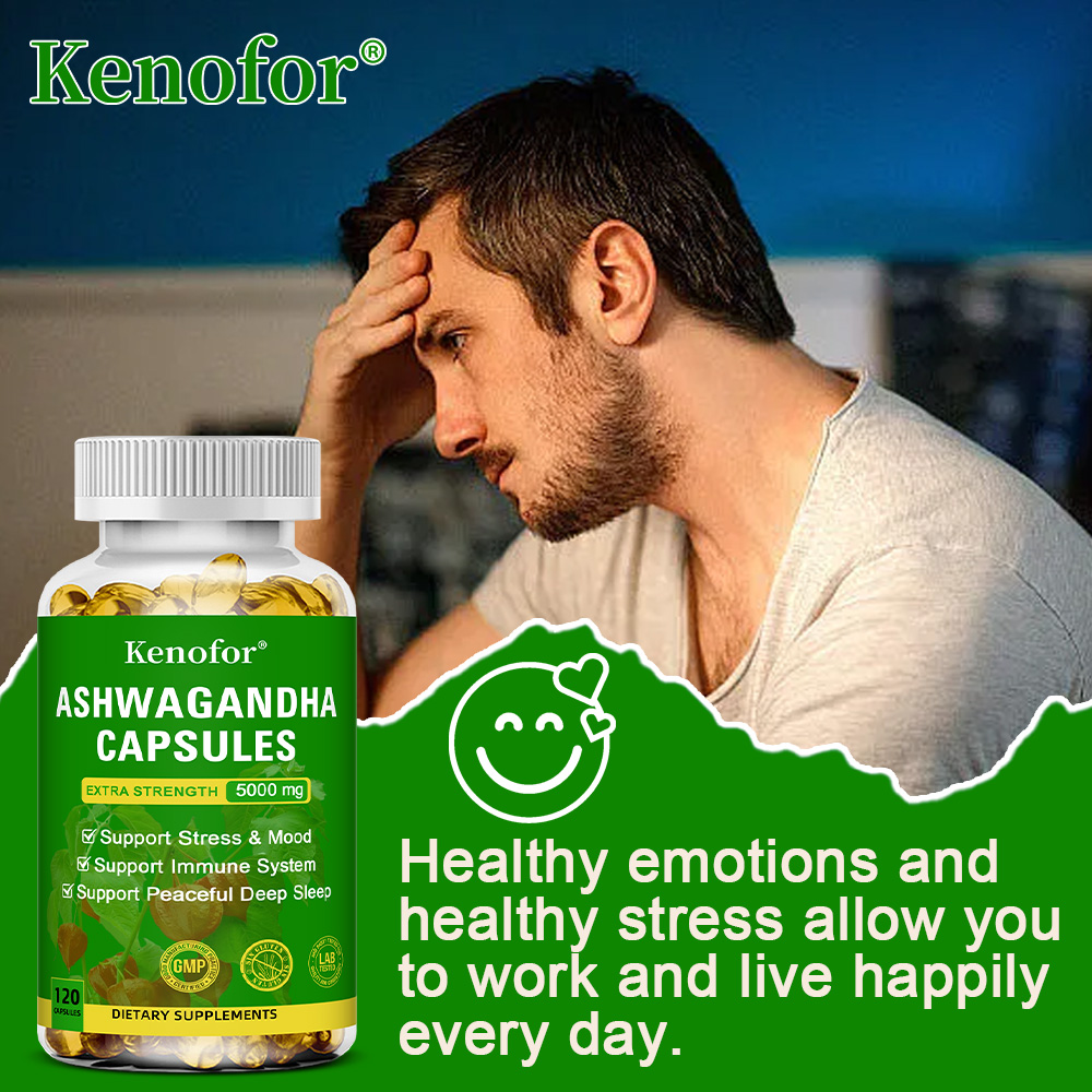 アシュワガンダ複合カプセル 2300mg、5-in-1 ハー - Herbal Wellness Blend のレビューと価格