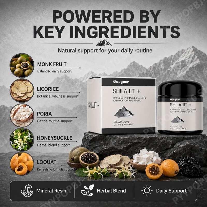 シラジット+天然ミネラル樹脂、伝統的なハーブブレンド（モンク - Herbal Wellness Blend のレビューと価格