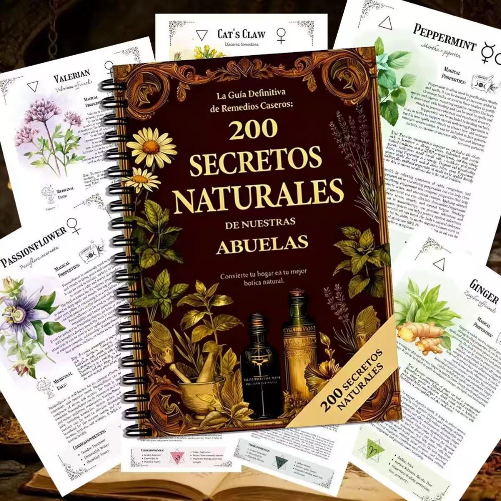 200の自然の秘密 A5 スペインの漢方薬ガイド、おばあちゃ - Herbal Wellness Guide のレビューと価格