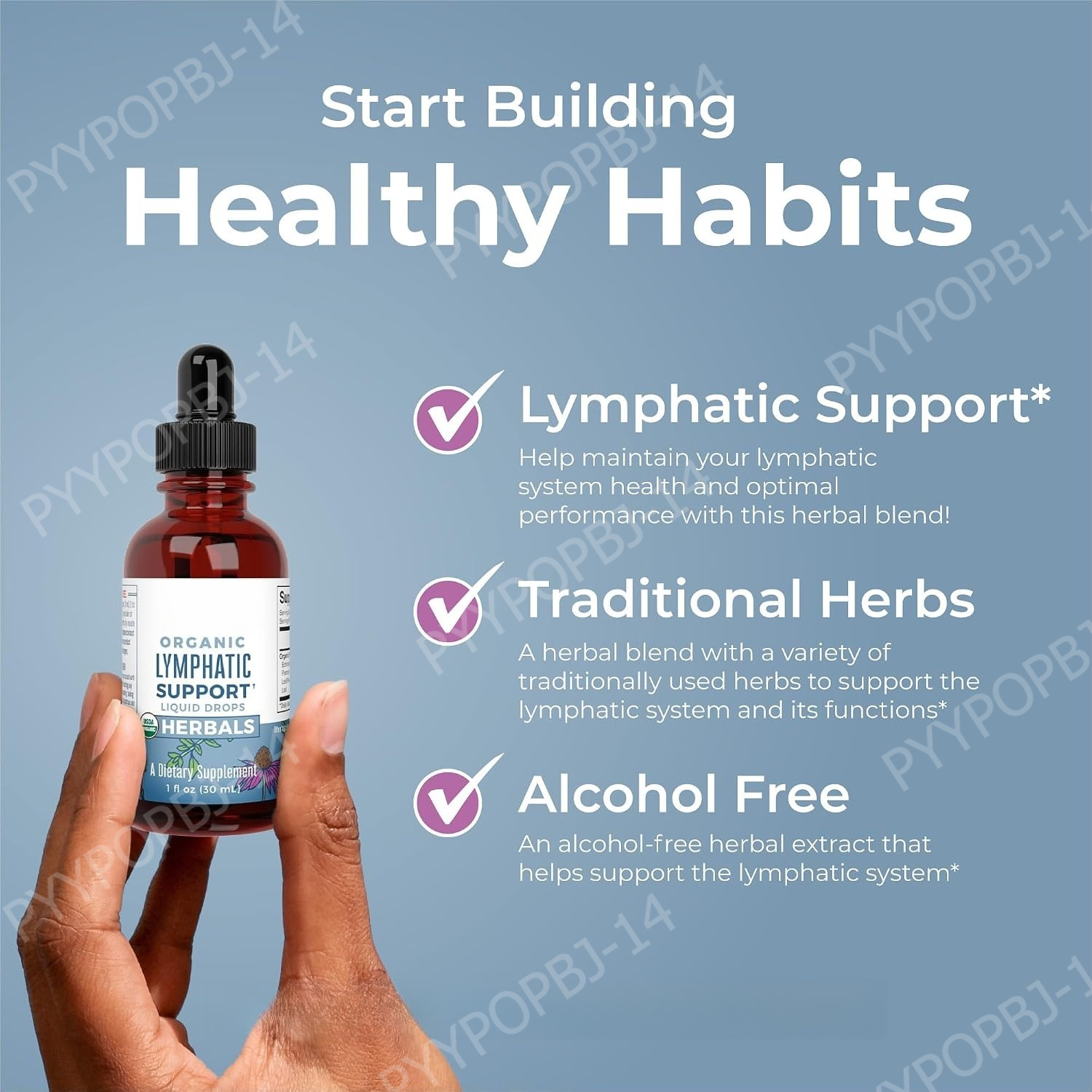 オーガニックハーブ液体エキスドロップス エキナセア、エルダー - Herbal Wellness Blend のレビューと価格