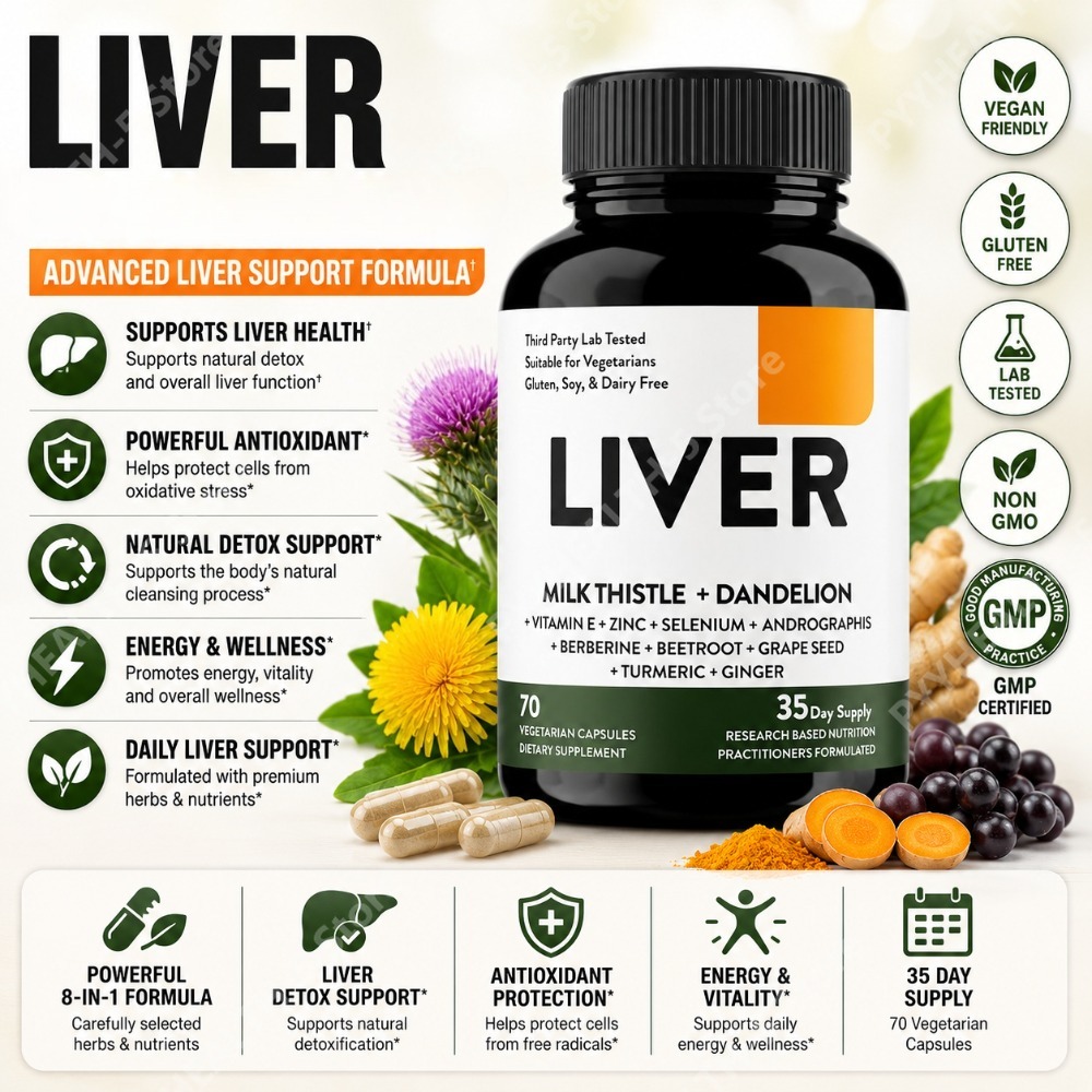 ミルクシスル、タンポポ根、ターメリック、ジンジャー、グレープ - Herbal Wellness Blend のレビューと価格
